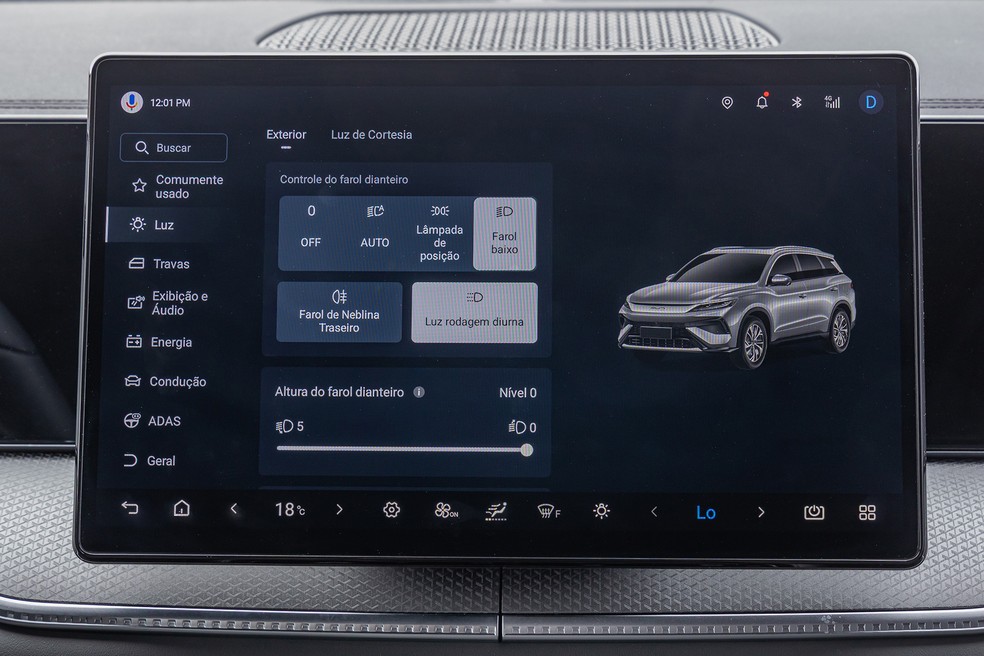 BYD Song Pro PHEV flex 2027 mant&eacute;m multim&iacute;dia de 12,8"  &mdash; Foto: Divulga&ccedil;&atilde;o