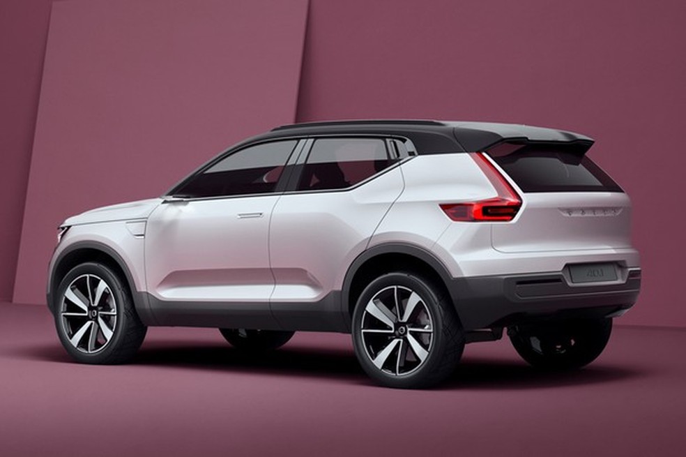 Volvo divulga imagens do conceito que dará origem ao novo XC40 (Foto: Divulgação) — Foto: Auto Esporte