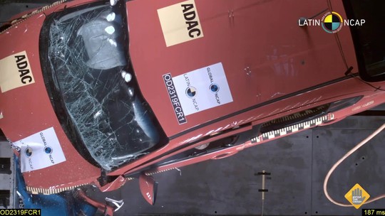 Fiat Argo e Cronos levam 3 estrelas em teste de colisão do Latin NCap