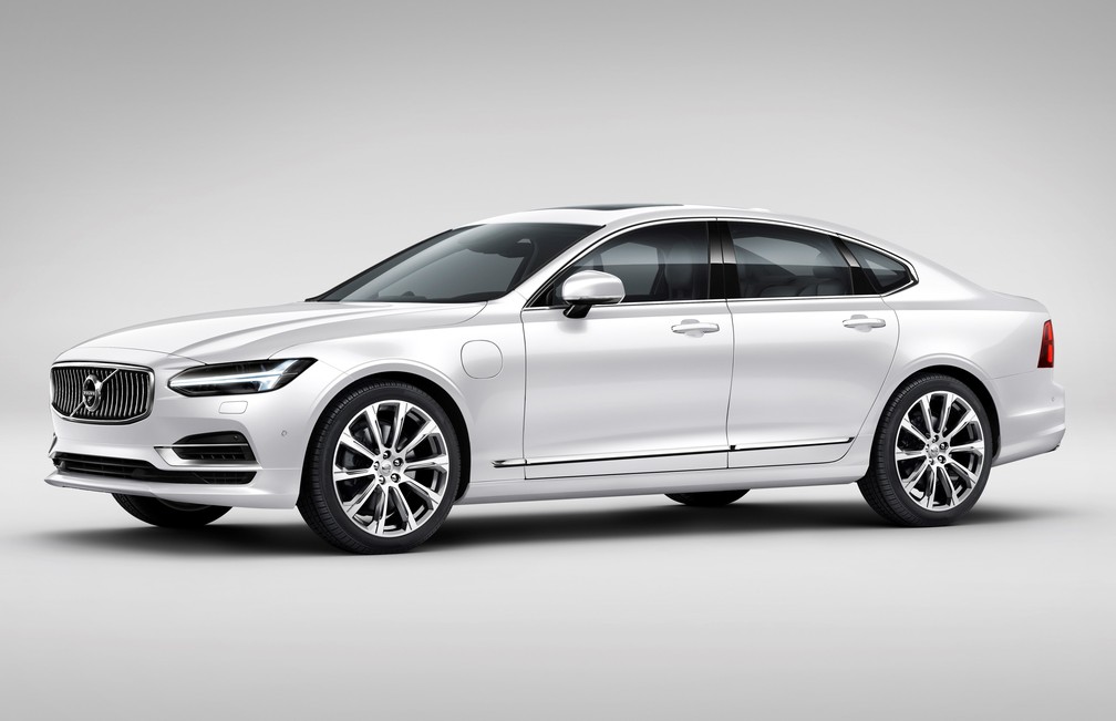 Até o recém chegado S90 participa do chamado — Foto: Volvo/Divulgação