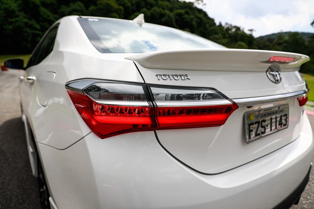 Versão XRS do Corolla — Foto: Fabio Tito/G1