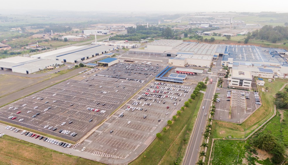 Fábrica da Toyota em Indaiatuba produz somente o Corolla em Indaiatuba — Foto: Divulgação