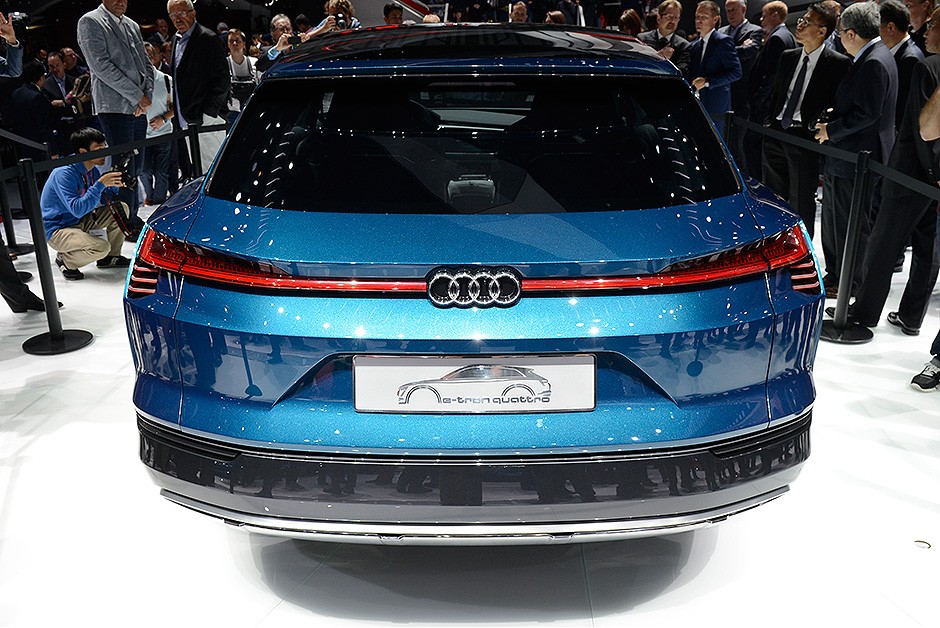 Audi etron quattro no Salão de Frankfurt