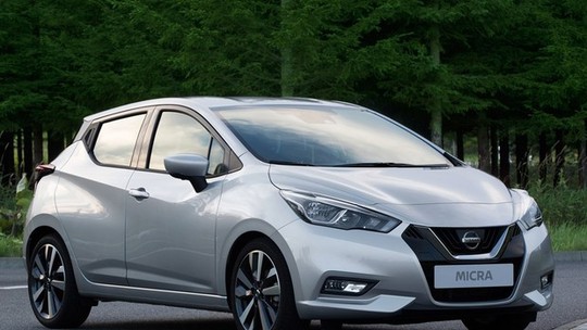 Nissan registra imagens do novo March no Brasil