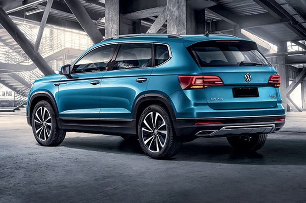 SUV médio ficará acima do T-Cross e abaixo do Tiguan Allspace (Foto: Divulgação) — Foto: Auto Esporte