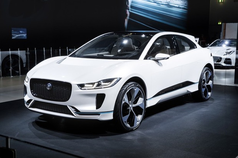 Jaguar I-Pace no Salão de Frankfurt (Foto: Jaguar) — Foto: Auto Esporte