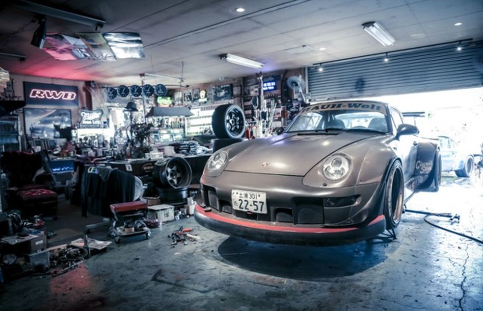 Oficina de Akira Nakai (Foto: Bufalos TV) — Foto: Auto Esporte