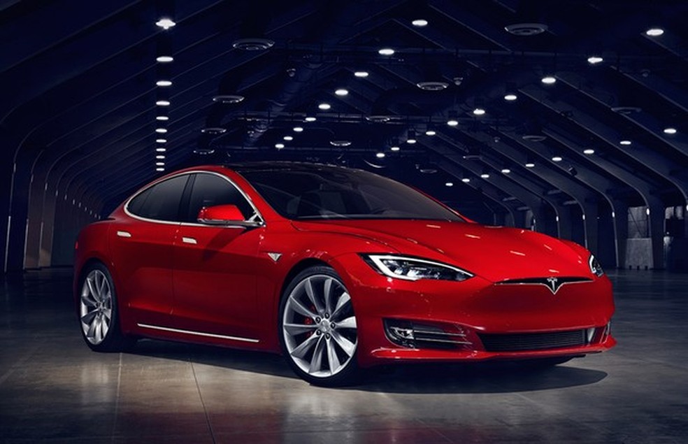 Tesla Model S 2017 (Foto: Divulgação) — Foto: Auto Esporte