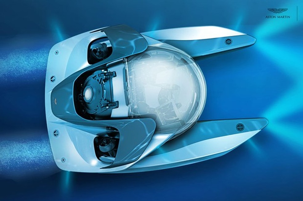 Submarino Aston Martin (Foto: Divulgação ) — Foto: Auto Esporte