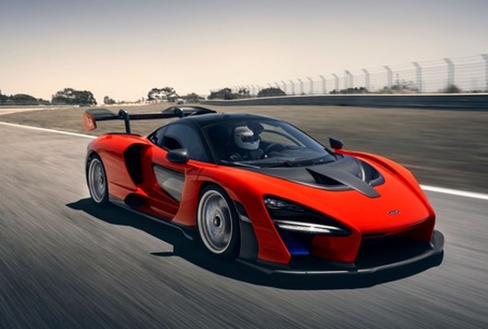 McLaren Senna tem motor 4.0 V8 de 800 cv e custou R$ 4,6 milhões — Foto: Divulgação