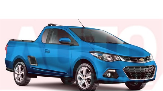 Nova Chevrolet Montana chega no fim de 2016