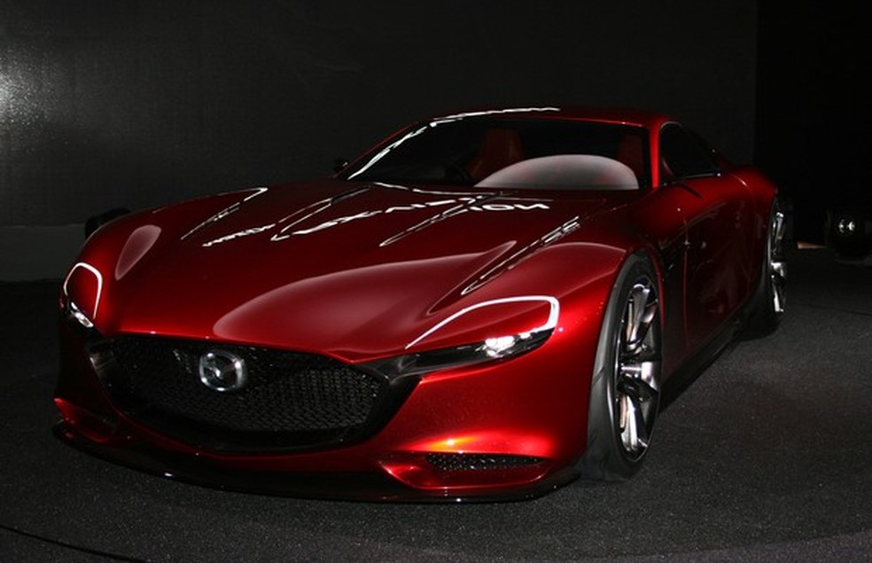 Mazda RX Vision no Salão de Tóquio (Foto: Newspress) — Foto: Auto Esporte