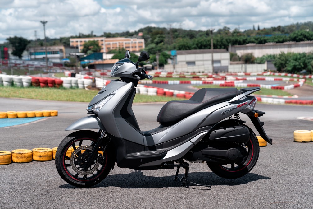 Dafra Citycom HD 300 — Foto: Marcelo Brandt/G1