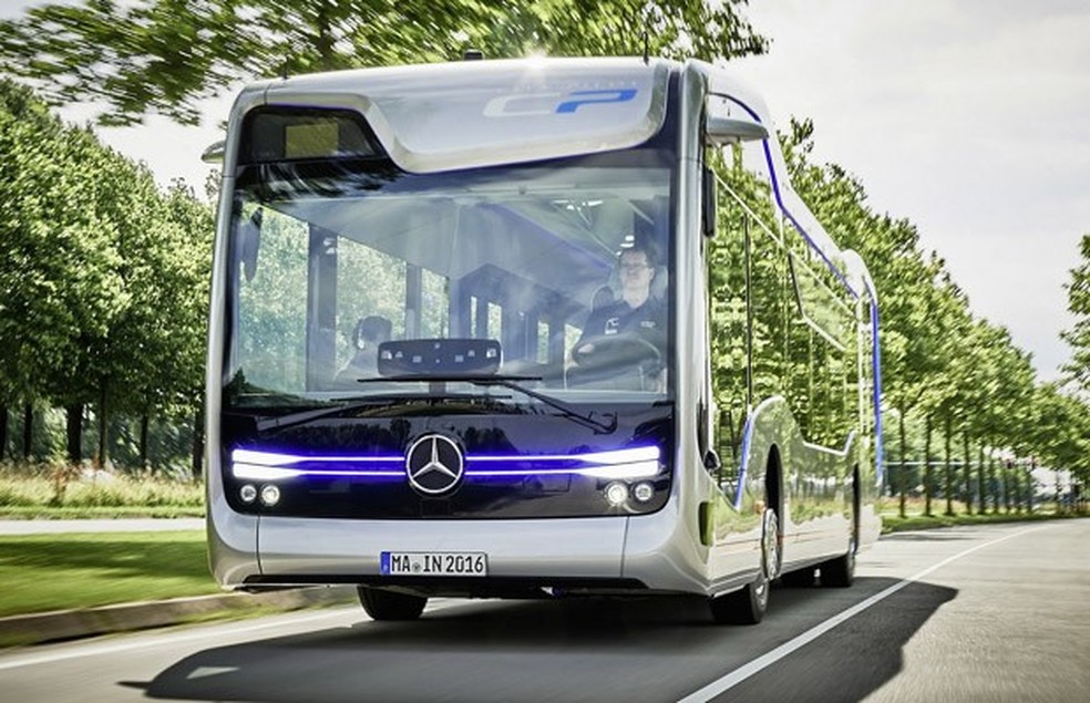 Future Bus da Mercedes-Benz (Foto: Divulgação) — Foto: Auto Esporte