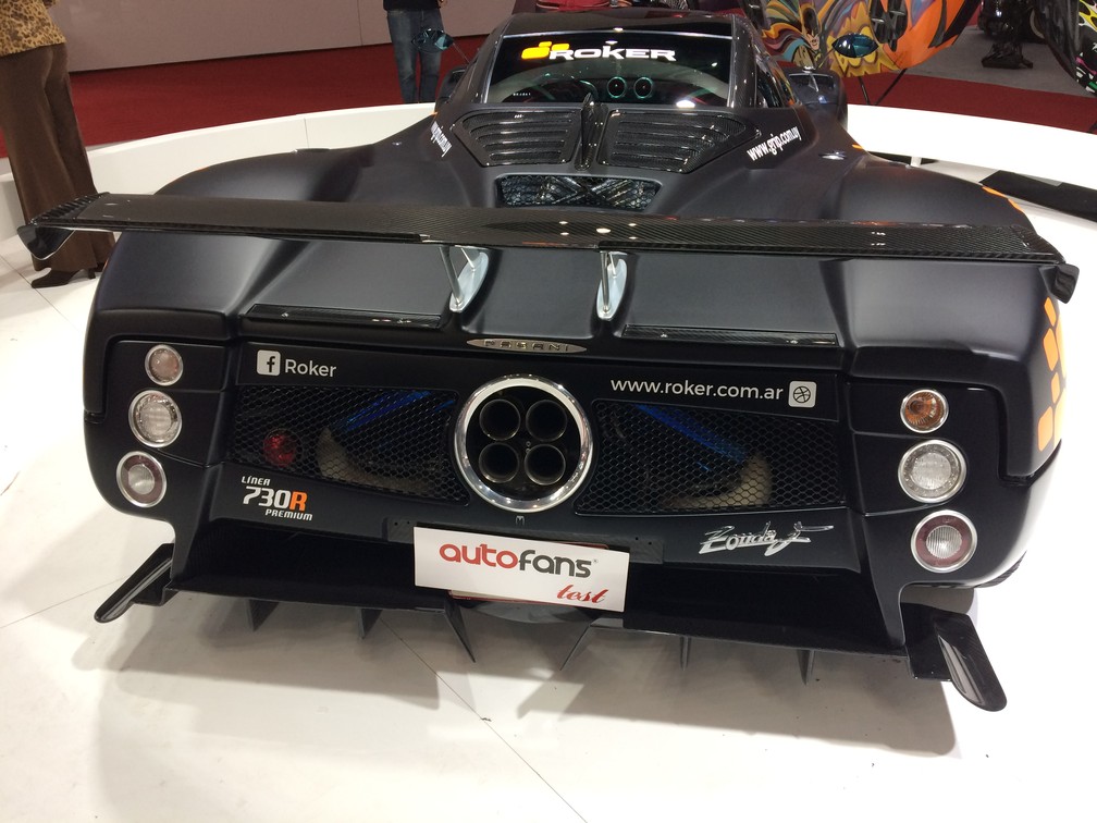 Pagani Zonda F — Foto: Peter Fussy/G1