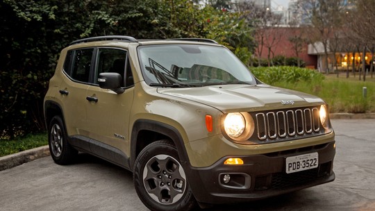 Jeep Renegade tem recall no Brasil por falha no freio de estacionamento