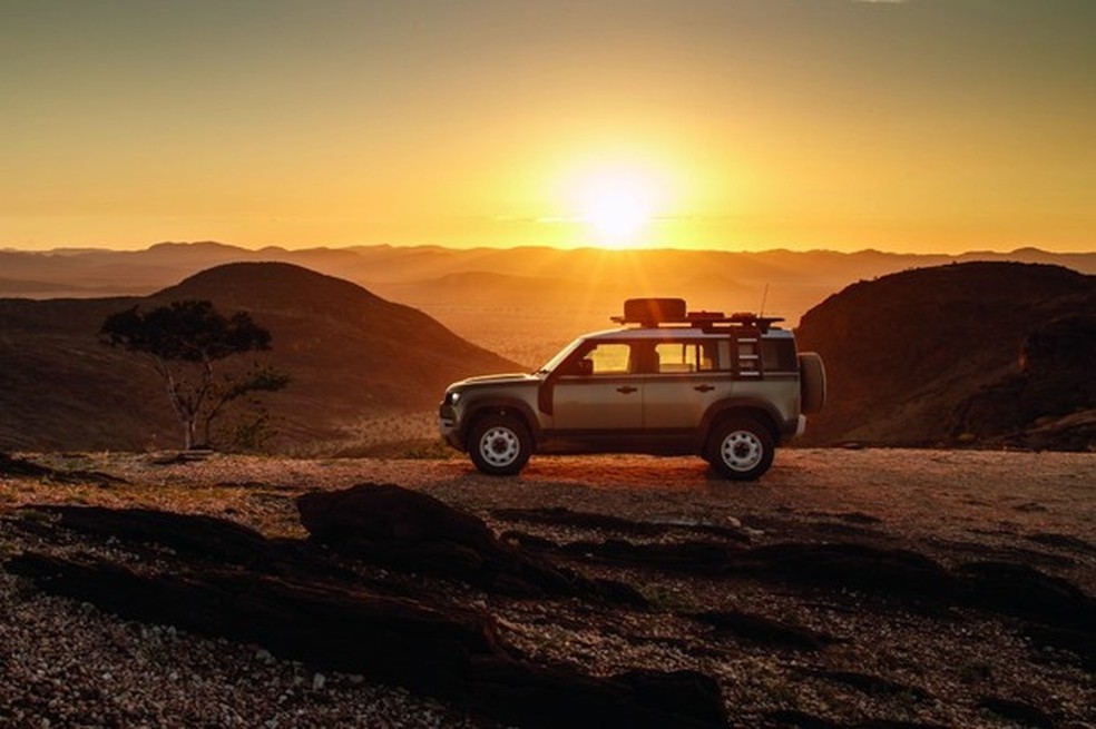 As paisagens de vista livre da Namibia foram as grandes recompensas (Foto: Divulgação) — Foto: Auto Esporte