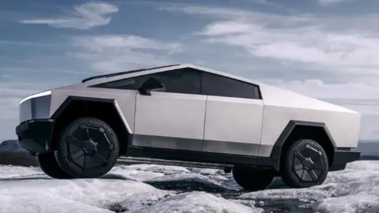 Tesla Cybertruck tem o maior limpador de para-brisa do mundo e retrovisores removíveis