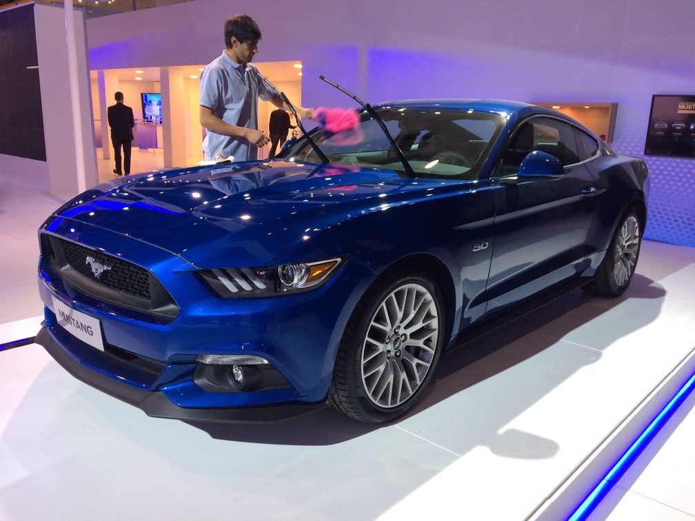 Pré-venda do Ford Mustang no Brasil começa no fim deste ano — Foto: Peter Fussy / G1