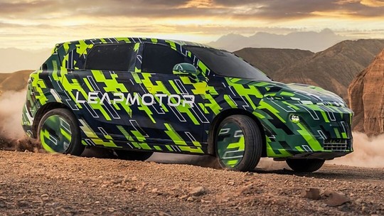 Leapmotor B10 será SUV elétrico da Stellantis com porte de Compass