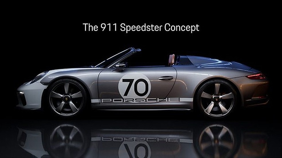 Porsche 911 Speed of Light (Foto: divulgação) — Foto: Auto Esporte