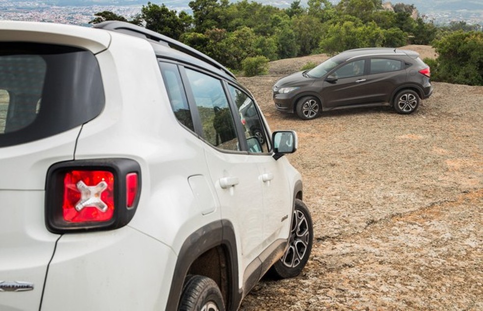Comparativo: Honda HR-V enfrenta Jeep Renegade (Foto: Marcos Camargo) — Foto: Auto Esporte