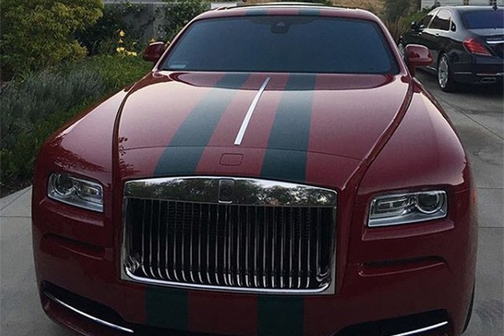 Rolls Royce Ghost - Kylie Jenner (Foto: Instagram) — Foto: Auto Esporte