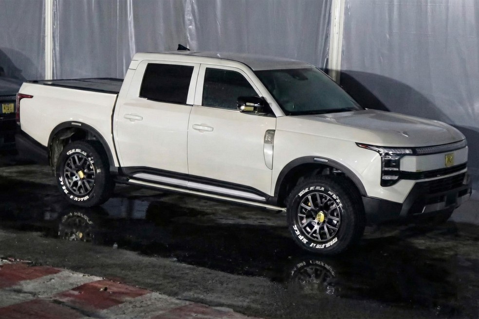 Nissan Frontier PHEV é vendida e fabricada na China  — Foto: Reprodução/@bfmsoficial