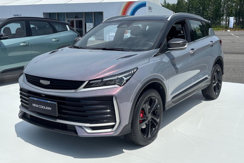 Geely Coolray tem boa lista de equipamentos na China  — Foto: Marlos Ney Vidal/Auto News Brasil
