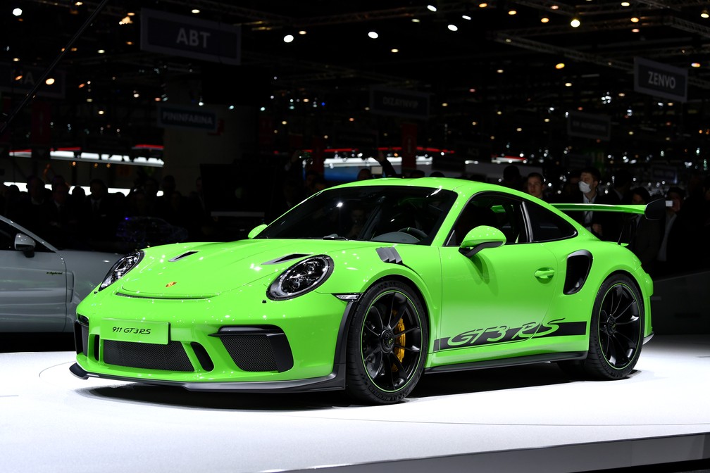 Porsche 911 GT3 RS — Foto: Harold Cunningham/AFP