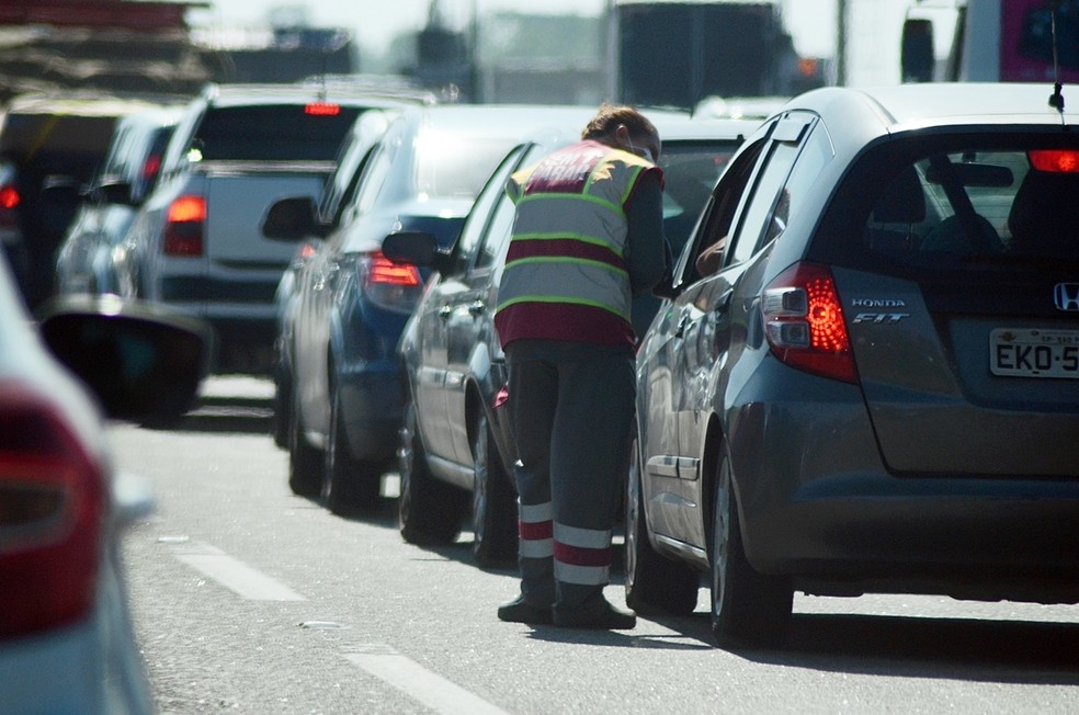 Pedágio eletrônico acaba com filas em épocas de grande movimento nas estradas — Foto: André Schaun/Auto News Brasil