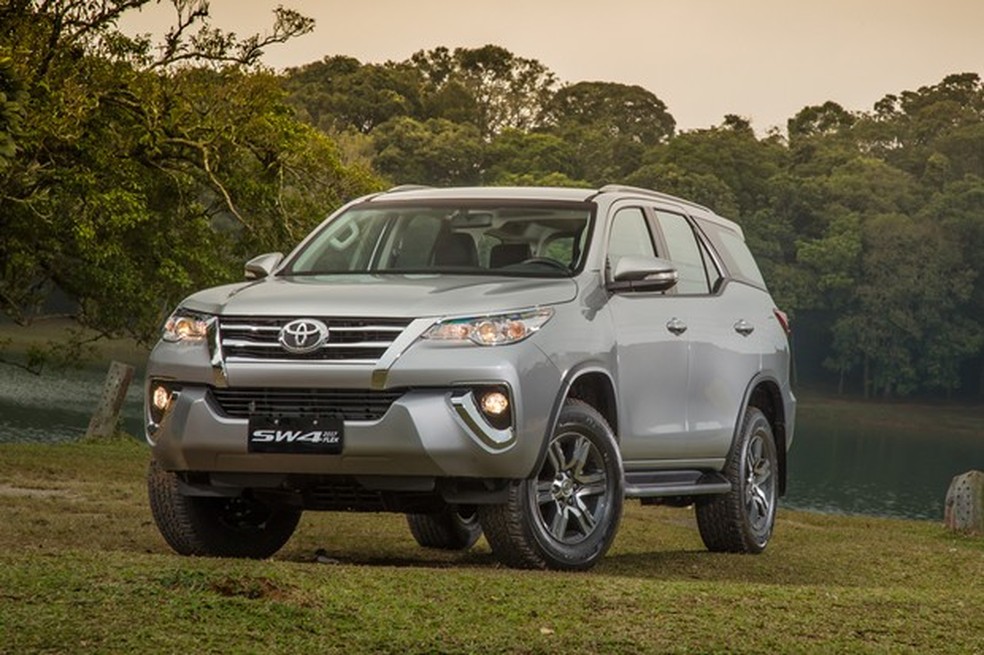 Toyota apresenta SW4 com motor flex no Brasil (Foto: Divulgação) — Foto: Auto Esporte