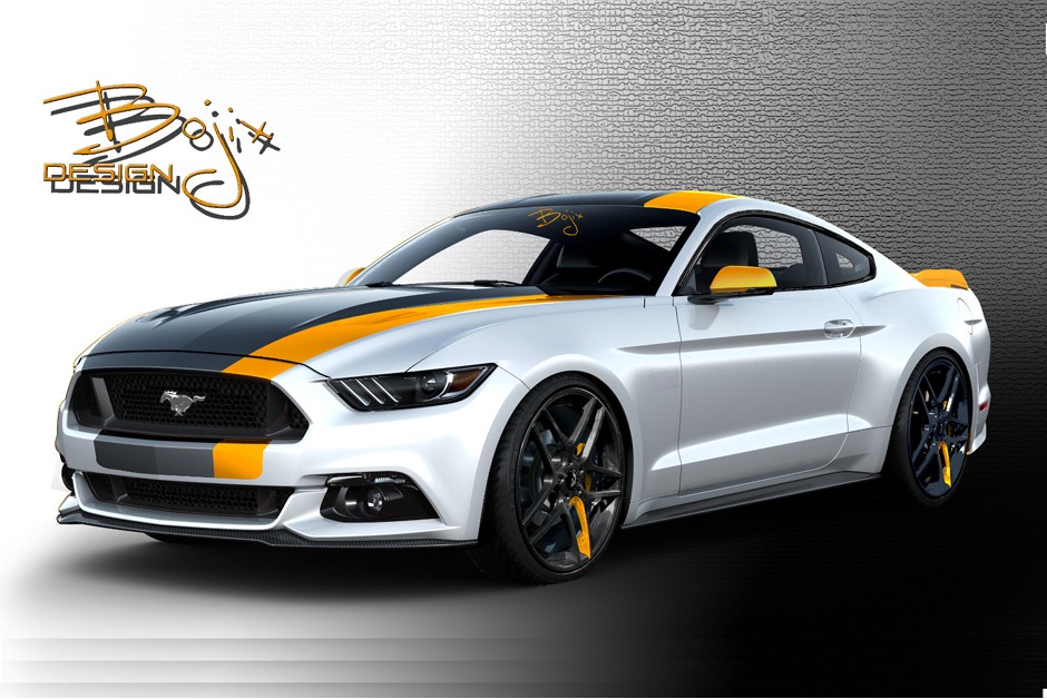 Ford Mustang modificado para o SEMA