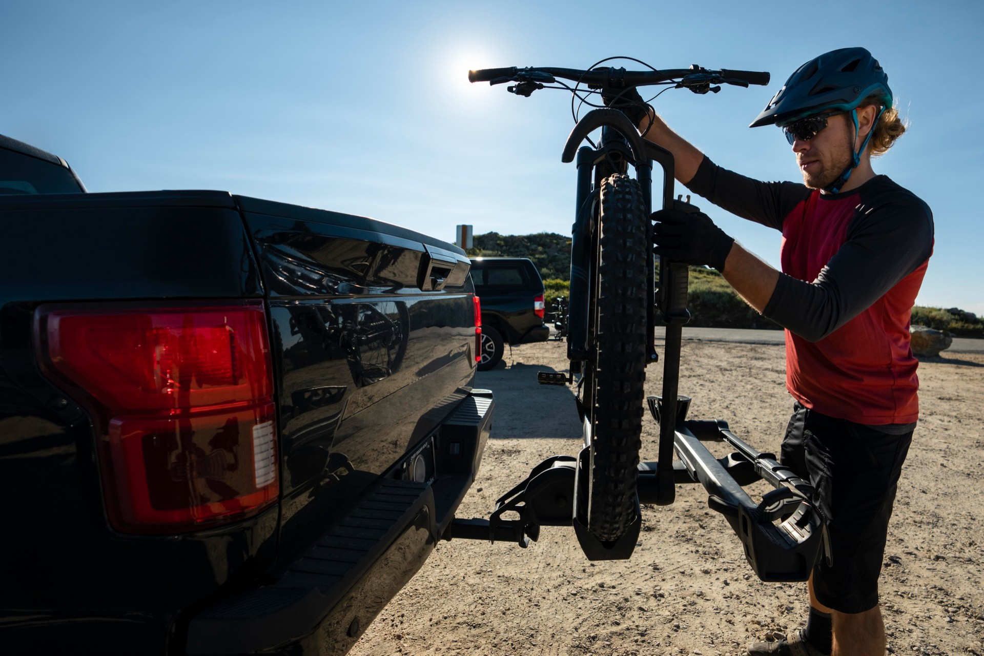 4 suportes de bicicleta para o carro com instalação simples