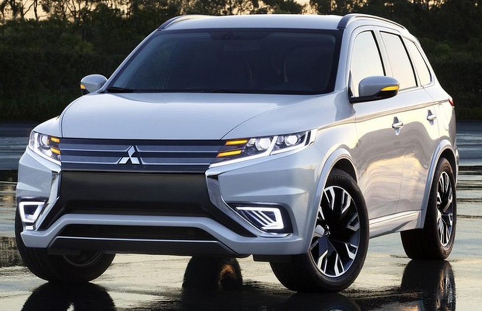 Outlander PHEV Conceito-S (Foto: Divulgação) — Foto: Auto Esporte