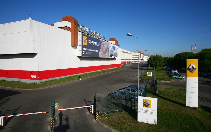 Fábrica da Renault em Moscou