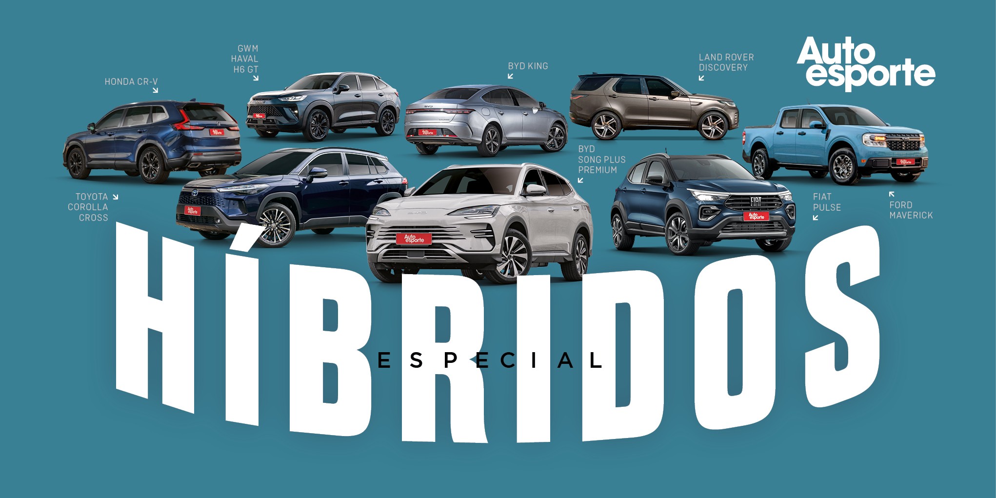 Teste especial: dirigimos 7,5 mil km com 8 carros híbridos de vários tipos