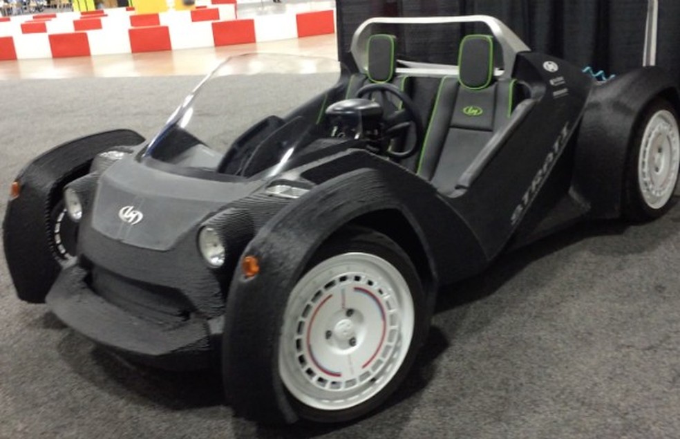 Strati, o primeiro carro 3D do mundo (Foto: Auto News Brasil) — Foto: Auto Esporte