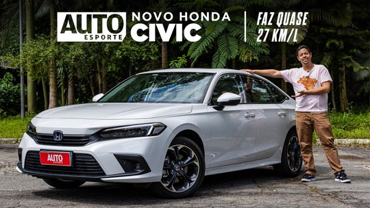 Vídeo: Honda Civic tem consumo de carro 1.0, desempenho de esportivo e preço de sedã de luxo