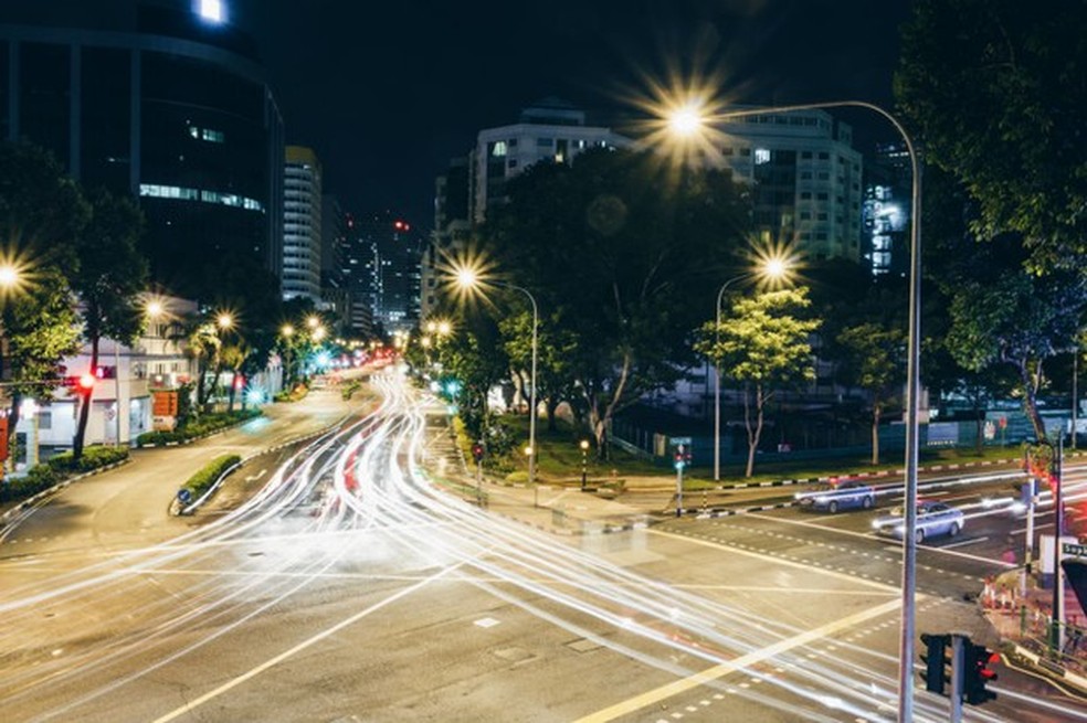 Luzes de rua (Foto: Pexels) — Foto: Auto Esporte