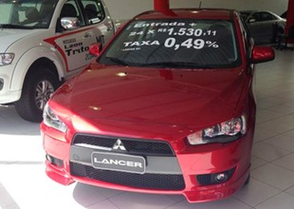 Mitsubishi Lancer (Foto: Auto News Brasil) — Foto: Auto Esporte