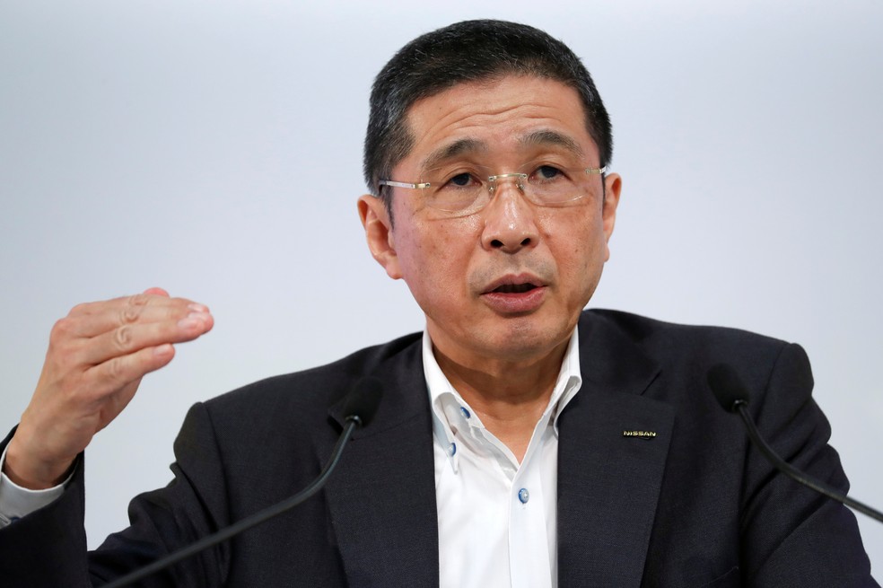 Hiroto Saikawa, presidente da Nissan — Foto: Issei Kato/Nissan