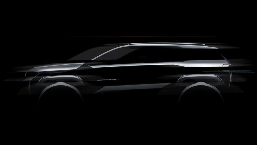 Teaser da nova geração do Jeep Compass 2026
