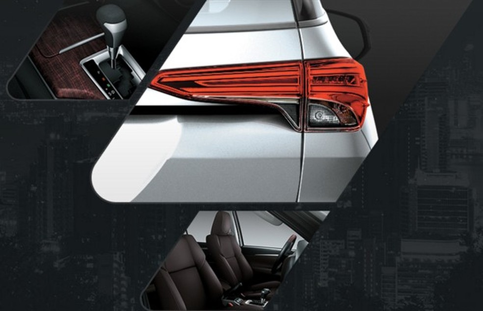 Detalhes da nova SW4 no site da Toyota (Foto: Divulgação) — Foto: Auto Esporte
