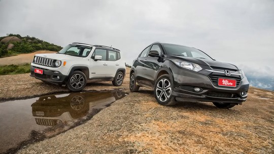Jeep Renegade e Honda HR-V criaram a moda dos SUVs há 10 anos no Brasil