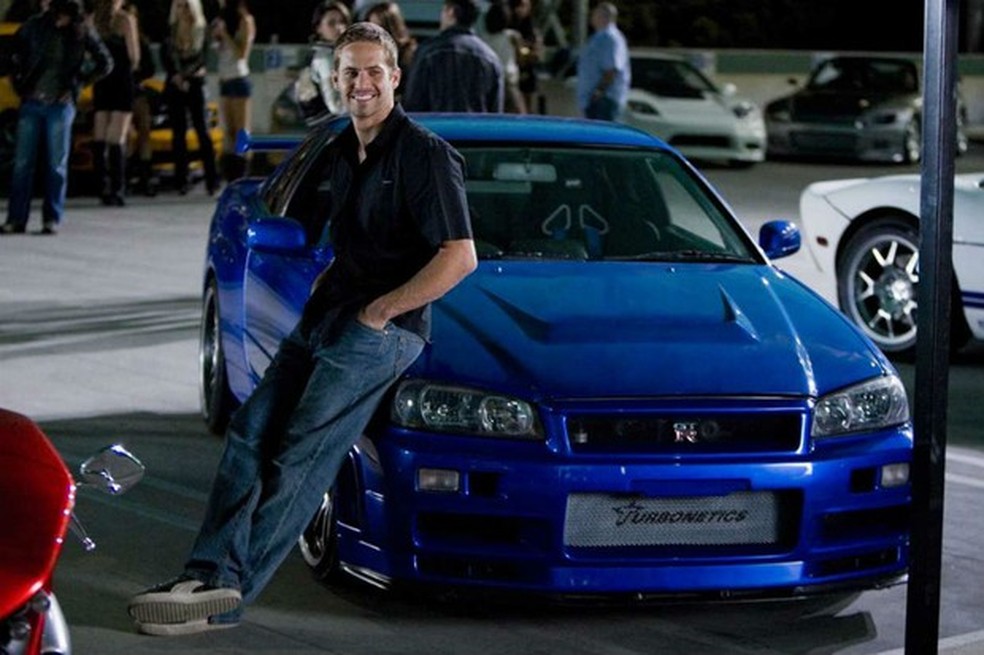 Paul Walker em cena de Velozes&Furiosos (Foto: Divulgação) — Foto: Auto Esporte