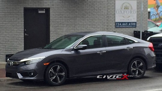Novo Honda Civic é revelado na internet