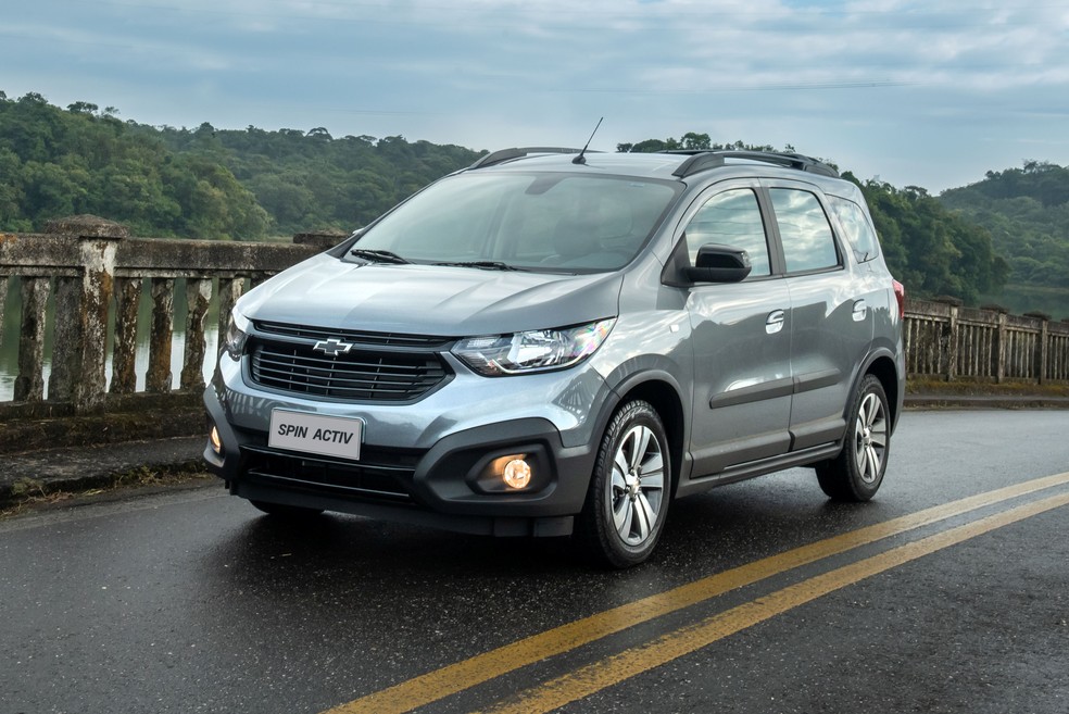 Chevrolet Spin Activ 2021 — Foto: Divulgação/Chevrolet