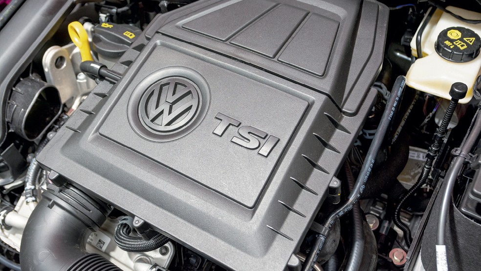 Volkswagen Polo 2023 trocou o motor de até 128 cv para uma versão de até 116 cv — Foto: Divulgação