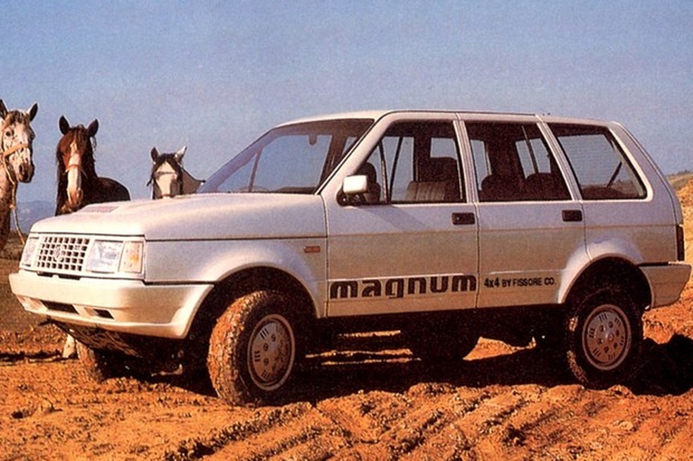 O Rayton Fissore Magnum 4X4 era alternativa ao Range Rover (Foto: Divulgação) — Foto: Auto Esporte